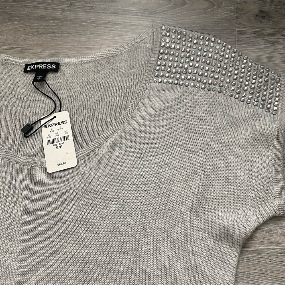 Express Rhinestone Top